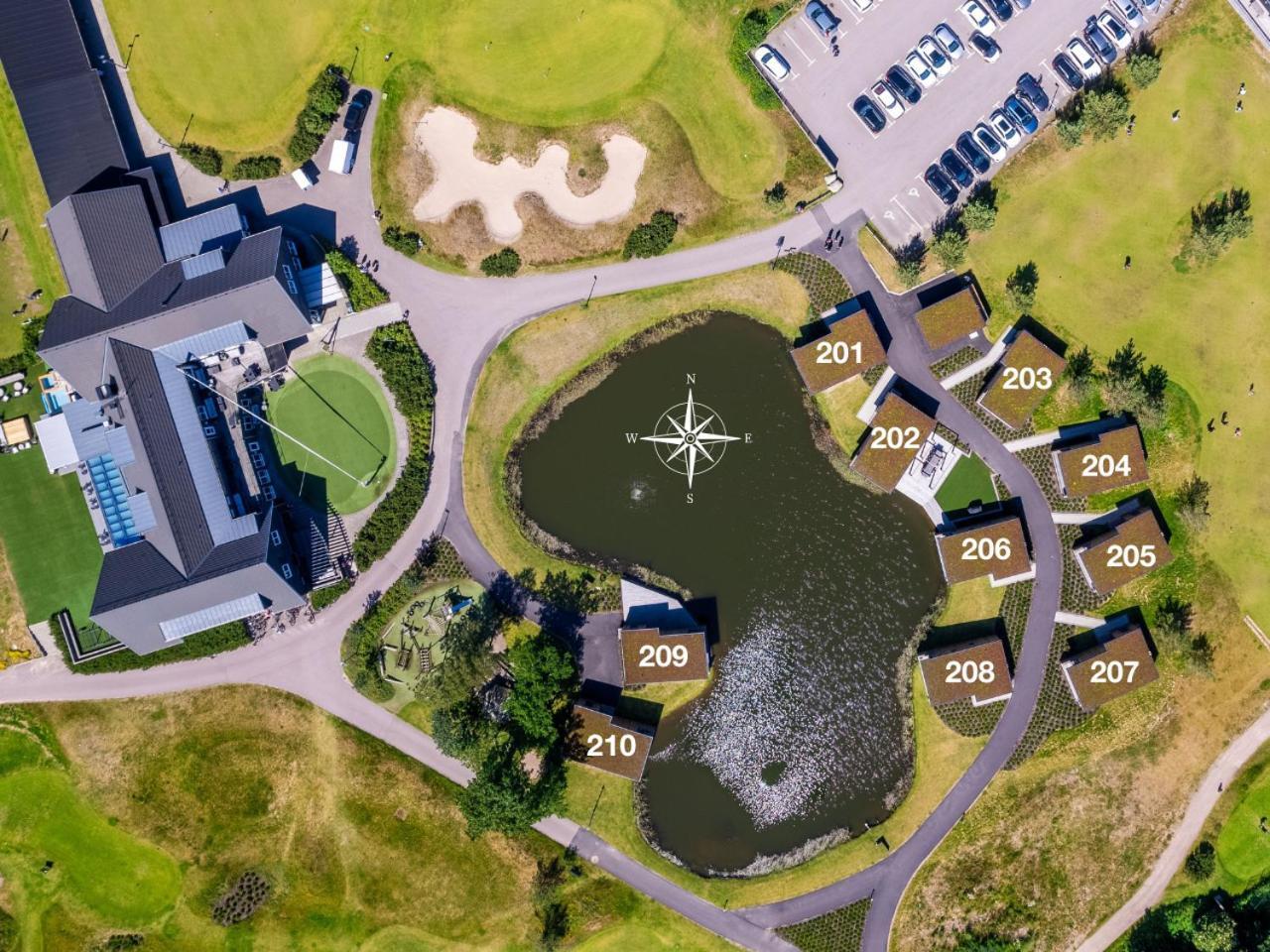 Halmstad Golfarena Hotell & Laegenheter Strandlida Exterior photo